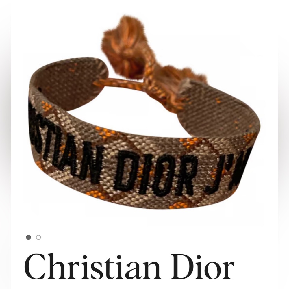 💯 Authentic Christian Dior friendship bracelet.
